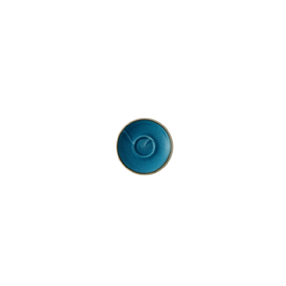 Churchill China SNTSESS 1 - Stonecast Java Blue Cafe Espresso Saucer, 4.5", Ceramic