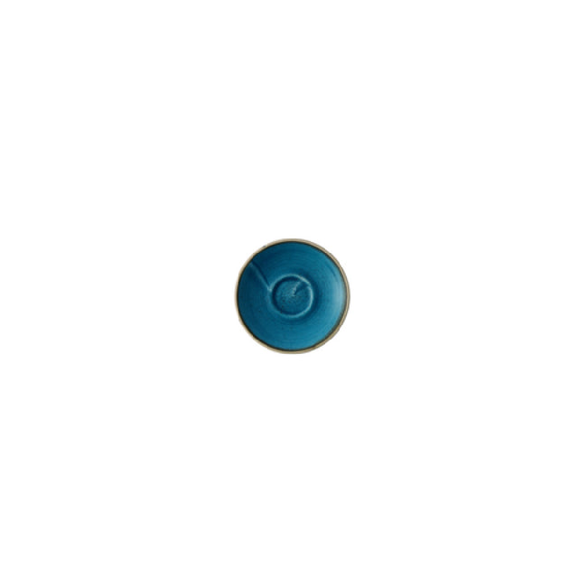Churchill China SNTSESS 1 - Stonecast Java Blue Cafe Espresso Saucer, 4.5", Ceramic
