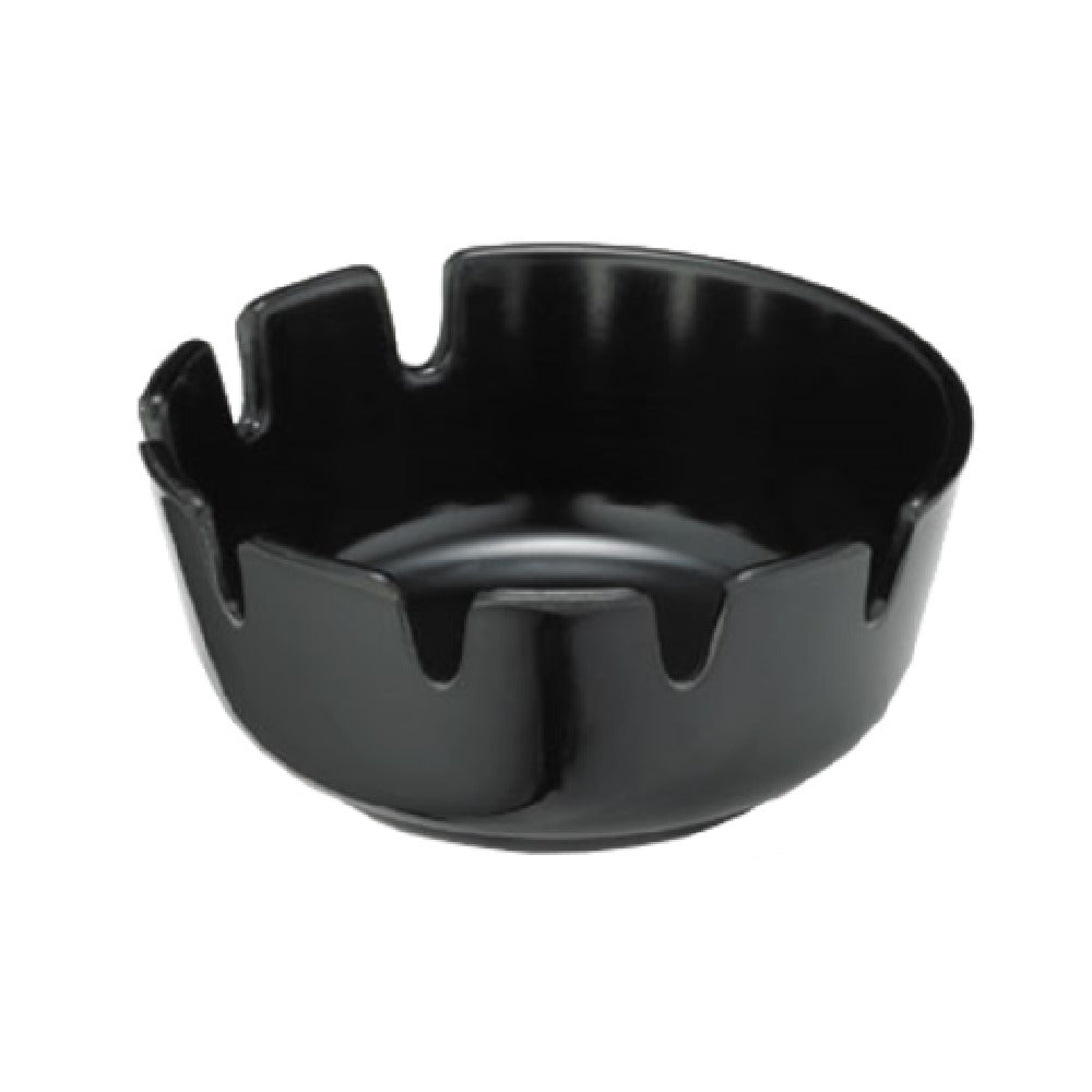 TableCraft Products 263B-1 - Classic Deepwell Ashtray, 4" X 1-3/4", Black Phenolic