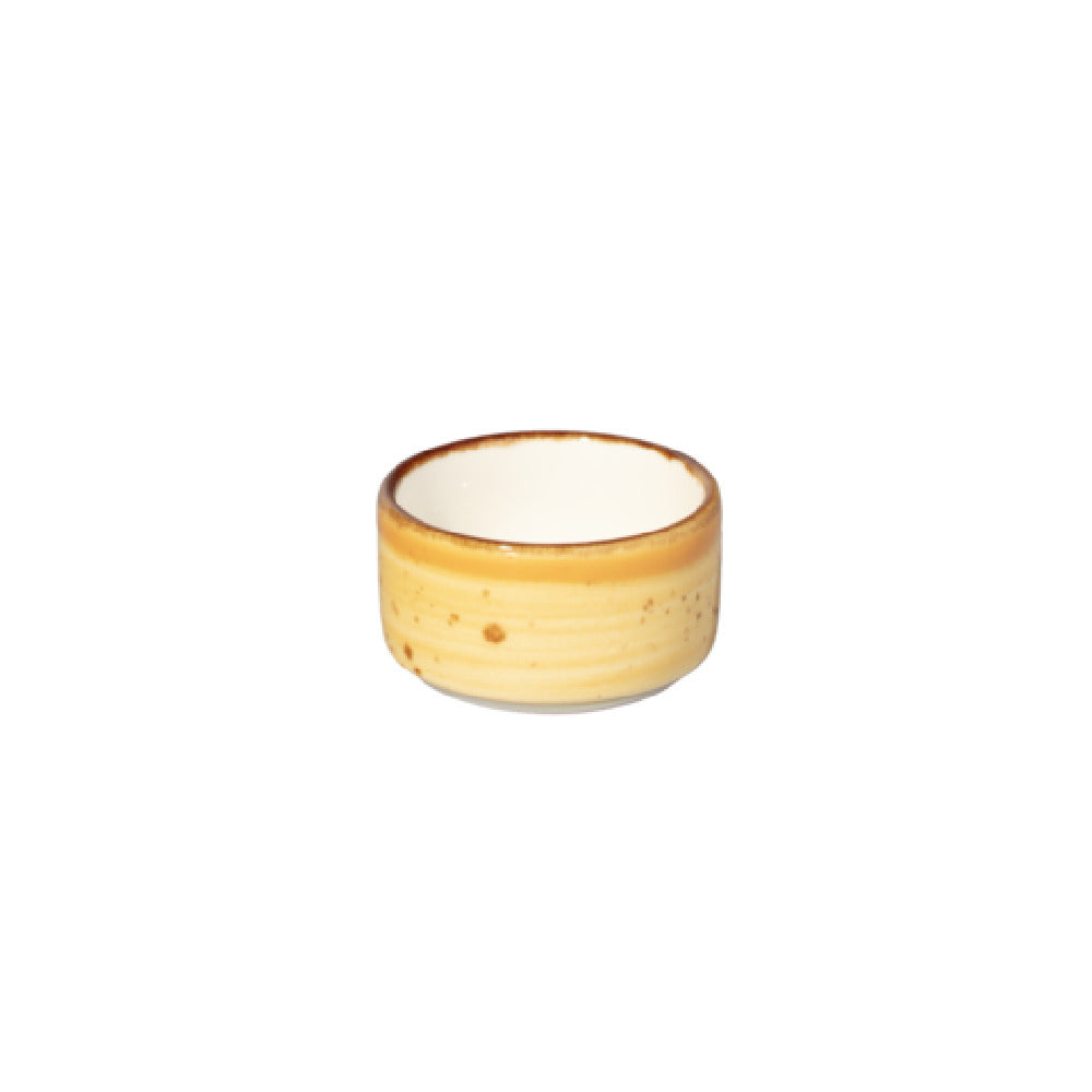 Vertex China LTR-RSD Gyre Sauce Dish 2 Oz. 2-1/2” Dia.
