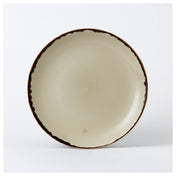 Arc Cardinal HL217 Dudson Harvest Linen Coupe Plate (D:8.67'') Vitrified Ceramic