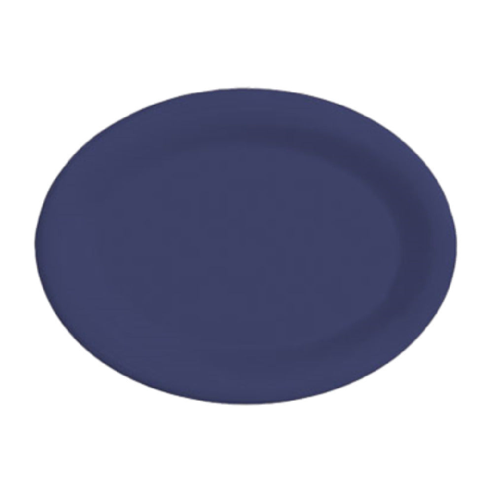 GET Enterprises OP-950-PB Diamond Mardi Gras™ Platter 9-3/4"L X 7-1/4"W Oval