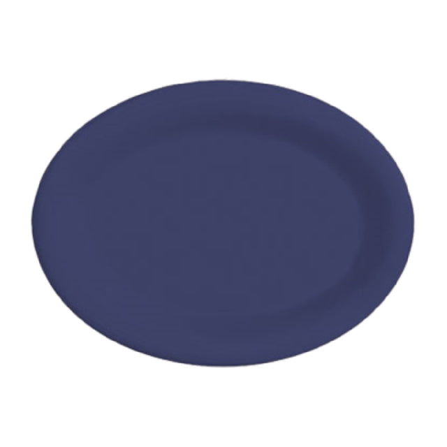 GET Enterprises OP-950-PB Diamond Mardi Gras™ Platter 9-3/4"L X 7-1/4"W Oval