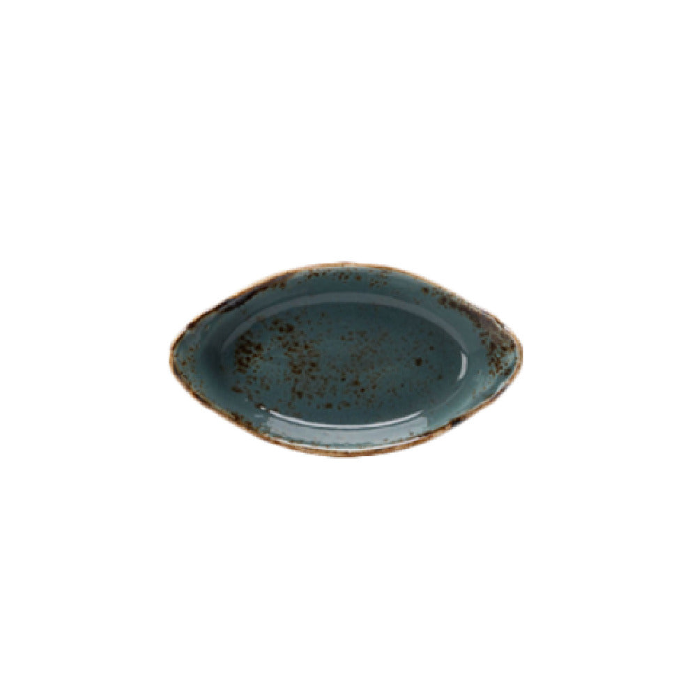 Steelite 11300318 Oval Earred Dish 6.5 Oz 8.0" X 4.5" X 1.63"