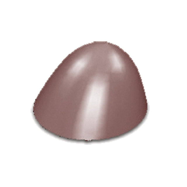 JB Prince K722 Chocolate Mold (32) Sloping Dome 7/8" Dia. X 1/2"H (23mm Dia. X 13mm)