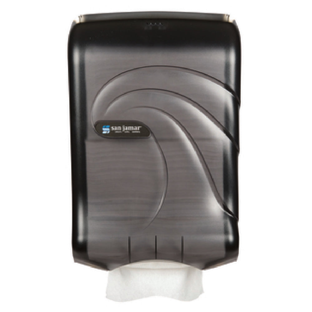 San Jamar T1790TBK Oceans® Ultrafold™ Paper Towel Dispenser 11-3/4"W X 6-1/4"D X 18"
