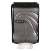 San Jamar T1790TBK Oceans® Ultrafold™ Paper Towel Dispenser 11-3/4"W X 6-1/4"D X 18"