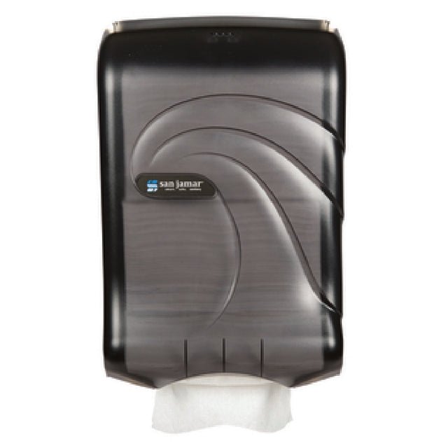 San Jamar T1790TBK Oceans® Ultrafold™ Paper Towel Dispenser 11-3/4"W X 6-1/4"D X 18"