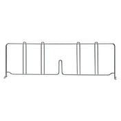 Quantum DIV21S Wire Shelf Divider 21"D X 8"H 304 Stainless Steel