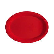 GET Enterprises OP-950-RSP Red Sensation™ Platter 9-3/4"L X 7-1/4"W Oval