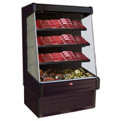 Howard-McCray R-OM30E-5-B-LED Meat Open Merchandiser 63"W 72"H