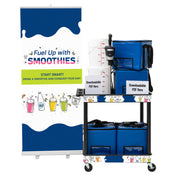 Hubert 12911 - Smoothie Cart Kit - 32"L X 24"W X 37 1/2"H