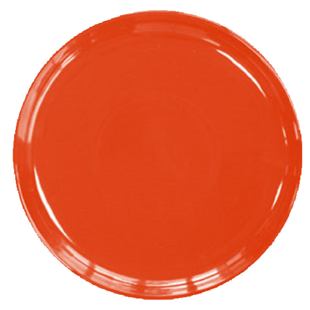 Vertex China VRE-PP-R Pizza Plate 13-1/8" Dia. Round Rolled Edge