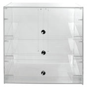 Hubert 87397 - Pastry Display Case, Full Or Self-service, 3-tier