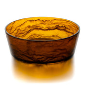 Bon Chef 59030-UMBER Circle Resin Bowl 13.5"dia. X 4.5"H 9.75 Qt. Capacity