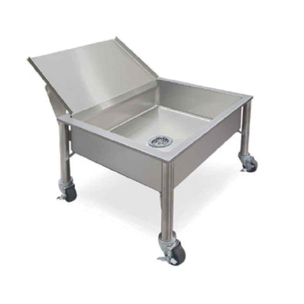 Piper Products 337-3474 - Portable Soak Sink, Undercounter, With Chute
