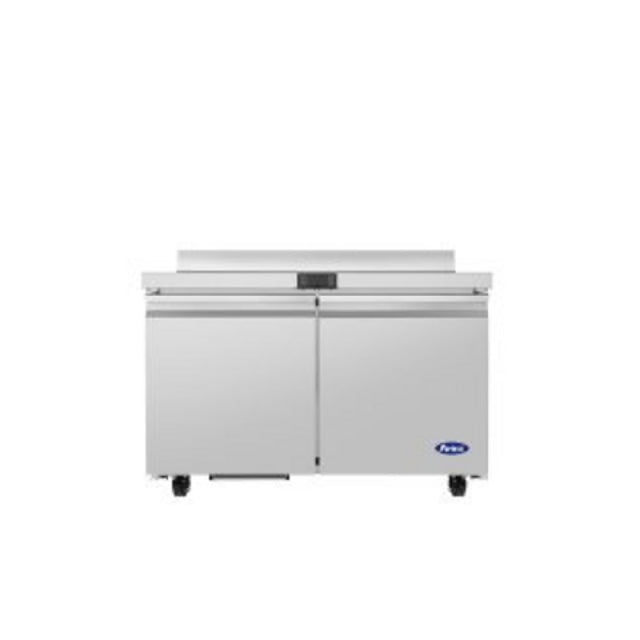 Atosa USA, Inc. AWR48SD - Worktop Refrigerator, 48-1/4"W X 30"D X 38-7/8"H, (2) Doors