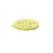 CAC China PDRG-LY-40 Lid Poly For PDRG Series Yellow 4mm (6 Each Per Pack QTY Break = 24 Pack)