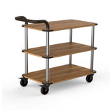 Steelite MGCRNX01BSXX - Service Cart, 41.5" X 21.0" X 36.0", Rollin
