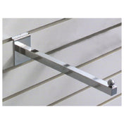 Hubert 74779 - Slatwall Faceout, 12"L, Straight Arm