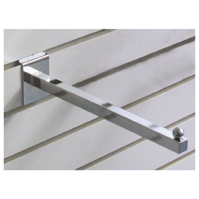 Hubert 74779 - Slatwall Faceout, 12"L, Straight Arm