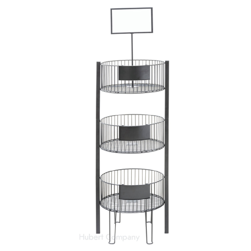 Hubert 46178 - QuickStack™ Dump Bin, 3-tier, 18" Dia. X 60-3/10"H