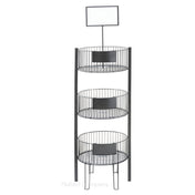 Hubert 46178 - QuickStack™ Dump Bin, 3-tier, 18" Dia. X 60-3/10"H