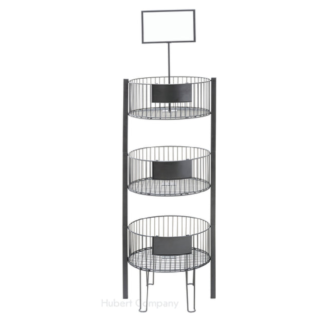 Hubert 46178 - QuickStack™ Dump Bin, 3-tier, 18" Dia. X 60-3/10"H