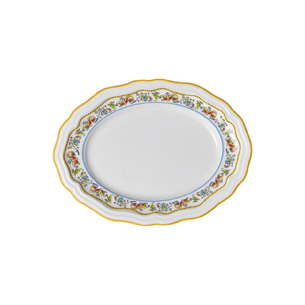 Steelite 62561FP818 Oval Platter 9.0" X 6.75" X 0.875" Adelina