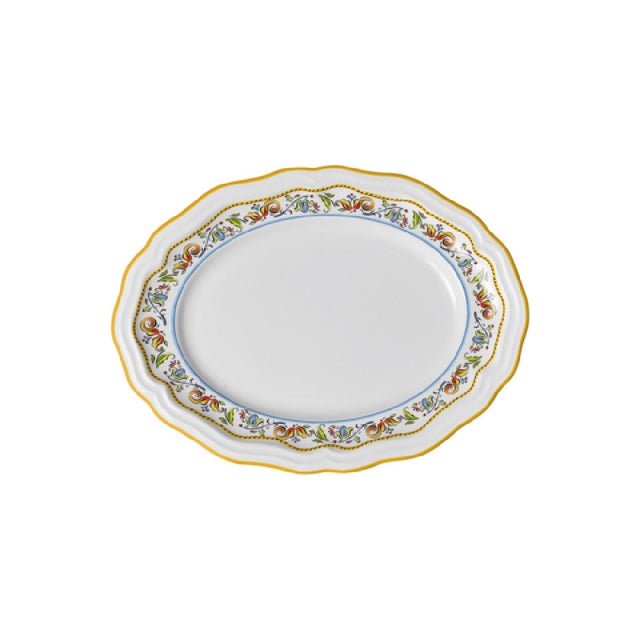 Steelite 62561FP818 Oval Platter 9.0" X 6.75" X 0.875" Adelina