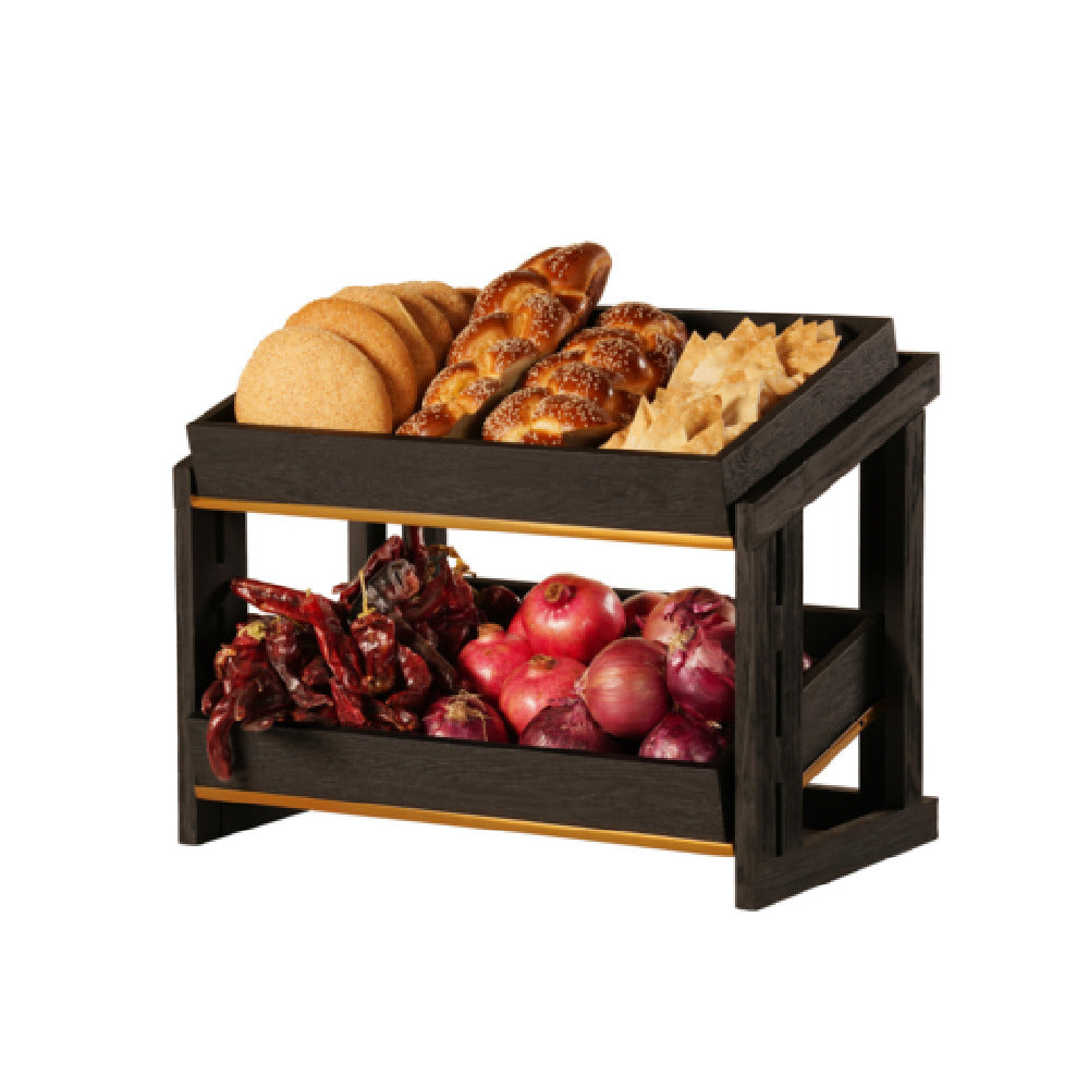 Cal-Mil 23780-2-13 Brooklyn Merchandiser 2-tier 14"W X 23.25"D X 17.5"H