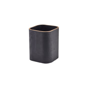 Steelite GWWVCH9BK - Cutlery Holder Wood, 3.5"W X 3.5"D X 4.375"H, Trays And Caddies