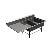 John Boos 42PB20284-1D24L Pro-Bowl Sink 2-compartment 68-3/16"W X 33-1/2"D X 44-1/16"H Overall Size