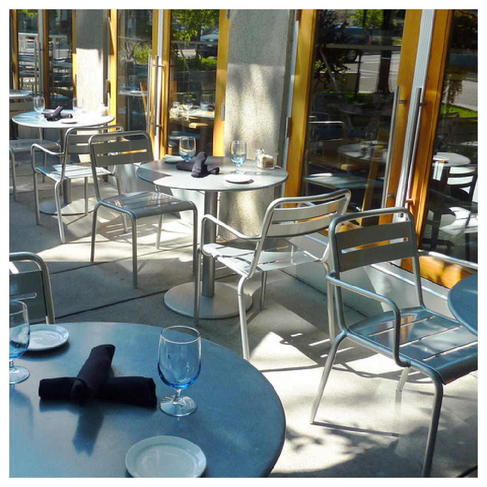 Emuamericas, Llc E900-41 - Bistro Table, Round, 24" Dia. X 30"H