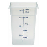 Cambro 22SFSPP190 CamSquare® Food Container 22 Qt. 11-1/4"L X 12-1/4"W X 15-3/4"H