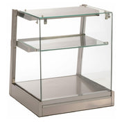 Antunes DCH-500-9500720 Heated Display Cabinet Squared Front Edge Two Tiers