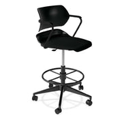 Forbes Industries AS015A12H## Acton® Caster Base Task Stool Non-upholstered Arms With Arm Caps