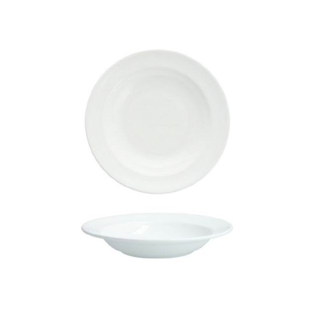 Fortessa HBW-00-201 Andromeda Rim Soup Plate 9" (23cm) 14 Oz.