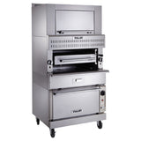 Vulcan VIR1SF_LP - V Series Deck-Broiler, Heavy Duty Range Match, Gas
