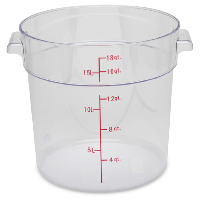Royal ROY PCRC 16 - Storage Container, 18 Qt., Round