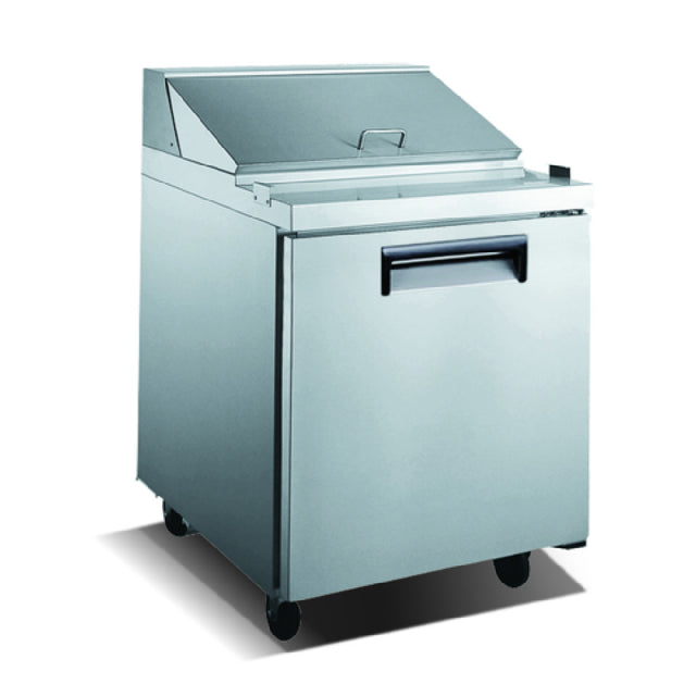 Admiral Craft USSL-1D U-STAR Salad/Sandwich Refrigerated Prep Table 27"W 1-section