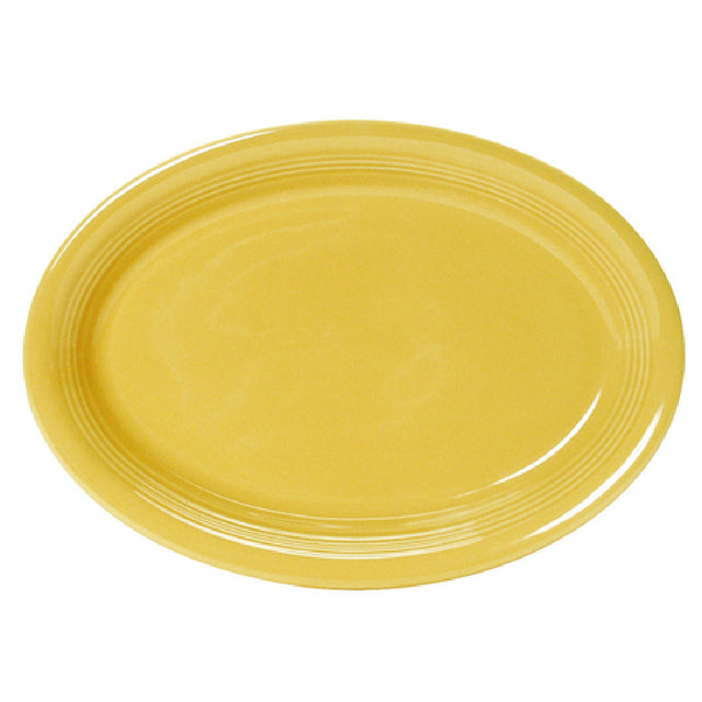 Tuxton CSH-1352 Platter 13-1/2" X 9-3/4" Oval