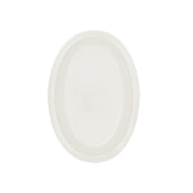 CAC China MLDNR-13 Dwight Oval Platter 11.5"W X 8"D X 1"H Narrow Rim(Sold By Case)