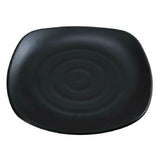 Yanco BP-1113 Black Pearl Plate 13-1/4"L X 13-1/4"W Square