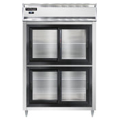 Continental Refrigerator D2RNSSSGDHD Designer Line Refrigerator Reach-in Two-section
