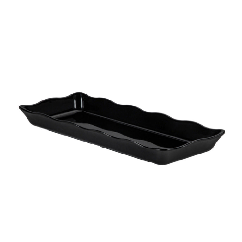 CAC China MLSC-RT151-K Platter 14"W X 5-3/4"D X 1-1/2"H Rectangular