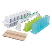 JB Prince MA110 L'Italiano Pop Mold Kit 4-piece Makes (6) Large Or (6) Small Popsicles