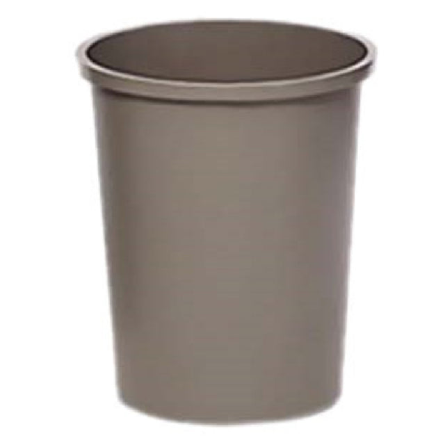 Rubbermaid FG294700GRAY Untouchable® Container Round 44-3/8 Quart