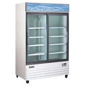 Omcan 50032 (RE-CN-0045-HC) Refrigerator Reach-in Display Two-section