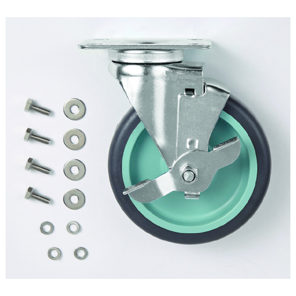 Hubert 55021 - CenPro 29A-163 5" Swivel Replacement Wheel, For CenPro Mobile Ice Bin - 5"W X 1"D X 5"H